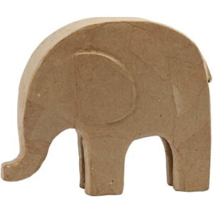 Ελέφαντας Papier Mache Ύψος 21cm Πλάτος 24cm 1τεμ