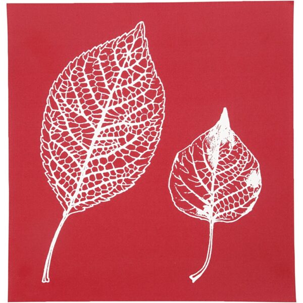 Stencil "Leaves" 20x22εκ.