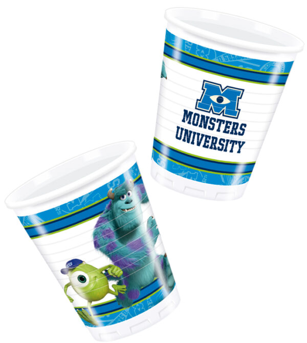 Ποτήρια 266ml Monsters University 8τεμ.