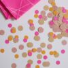 Neon Geometric Table Confetti Neon Birthday