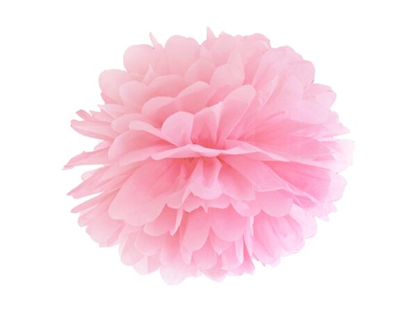 Fluffy pom pom light pink 35εκ. 1τεμ.