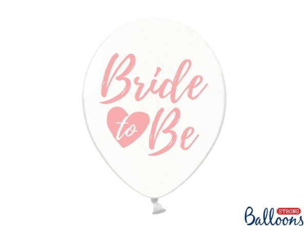 Μπαλόνι Διάφανο με Ροζ "Bride To Be" 1τεμ.