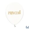 Μπαλόνι Διάφανο με Χρυσό "Princess" 1τεμ. 30εκ.