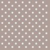 Χαρτοπετσέτες Φαγητού Dots Taupe 33x33cm 20τεμ.