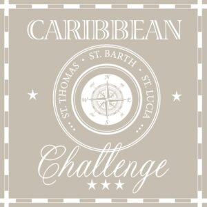 Χαρτοπετσέτες Φαγητού Caribbean Challenge Sand 33x33 cm 20τεμ.