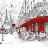 Χαρτοπετσέτες Φαγητού Joli Paris 33x33 cm 20τεμ.