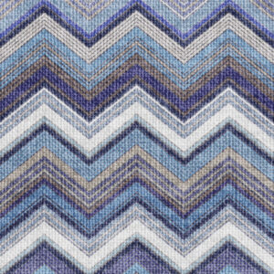 Χαρτοπετσέτες Φαγητού Texture Chevron Blue 33x33 cm 20τεμ.