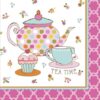 Xαρτοπετσέτες Φαγητού  Tea Time 32.7 x 32.3cm 16τεμ