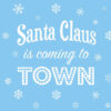 Χαρτοπετσέτες Φαγητού Santa is Coming Light Blue 33x33cm 20τεμ.