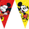 τριγωνική γιρλάντα Mickey Super cool έιδη διακόσμησης και στολισμού παιδικού πάρτι για αγόρι