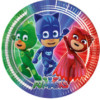 pj masks πιατα παιδικό παρτυ
