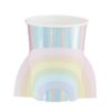 ps 560 rainbow shaped cup cut out