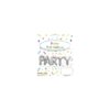 decorata silver foil party mpalonia asimenio
