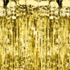 Κουρτίνα Διακοσμητική Χρυσή, 100 x 200 cm, τεμ.1