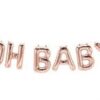 Μπαλόνι Foil Oh Baby, Ασημί, 86 εκ. , σετ 6 τεμ.