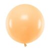 Latex Μπαλόνι Jumbo Peach - Βερυκοκί, 60cm, 1 τεμ.