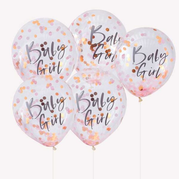 Baby Girl Pink Baby Shower Μπαλόνια!