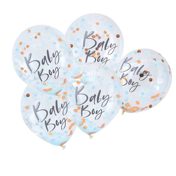 Baby Boy Blue Baby Shower Μπαλόνια!