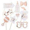 Rose Gold Baby Shower Photo Booth Props!