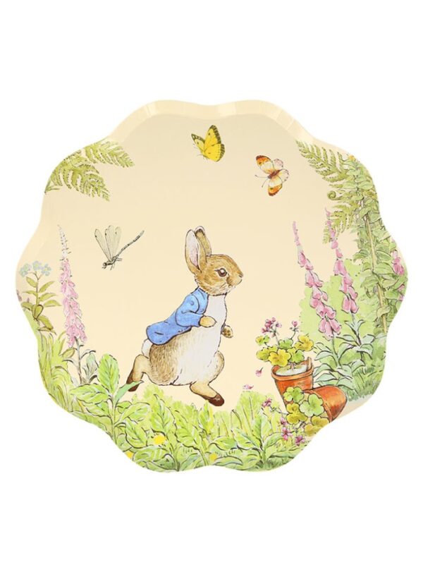 Peter Rabbit in the Garden Πιάτο Φαγητού Meri Meri.