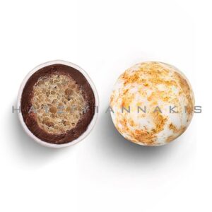 Χατζηγιαννάκη Κουφέτα Crispy Twist Χρυσό Πιτσιλωτό, 3Kg