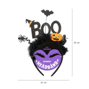 Στέκα Boo Halloween! Διάσταση: 26 χ 22 εκ. Συσκευασία: 1 τεμ. Είδη Πάρτι - Craftbox.gr