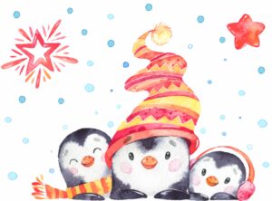 Πιγκουίνοι Χριστουγεννιάτικα Σουπλά! Ένα σουπλά με χαρούμενα Πιγκουινάκια για να διακοσμήσετε το τραπέζι των γιορτών για τους καλεσμένους σας ή τους μικρούς σας φίλους! Δώστε χρώμα, γιορτινή ατμόσφαιρα με τα χριστουγεννιάτικα σουπλά στο τραπέζι της ημέρες των γιορτών στο πάρτι ή στην εκδήλωσή σας!