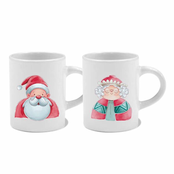 Mr & Mrs Claus - Σετ Χριστουγεννιάτικες Κούπες Espresso! Χειροποίητες Χριστουγεννιάτικες Κούπες με την δυνατότητα να έχουμε το όνομα του ατόμου που θέλουμε να το δωρίσουμε! Ιδανικό δώρο για τον φίλο, τη φίλη, το δάσκαλο, τη δασκάλα κλπ Αναφέρετε στις παρατηρήσεις το όνομα που θέλετε να βάλουμε στη κούπα! Προσωποποιημένες κούπες για ένα ξεχωριστό δώρο. Γιορτάστε την πιο όμορφη γιορτή της χρονιάς διακοσμώντας το τραπέζι του πρωινού ή τον χώρο σας με τις θεματικές Χριστουγεννιάτικες κούπες της Craftbox! Μπορείτε να τις κάνετε δώρο ή σκέτες ή γεμίζοντάς τες με λιχουδιές ή ζαχαρωτά