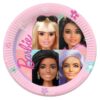 Barbie Sweet Life Πιάτα Φαγητού Barbie 23εκ. Τέλεια πιάτα χάρτινα με την Barbie και τις φίλες της για να διακοσμήσετε τον μπουφέ ή το τραπέζι που θα κάτσουν οι καλεσμένοι σας και να τους προσφέρετε λιχουδιές, γλυκά κλπ στο πάρτι!