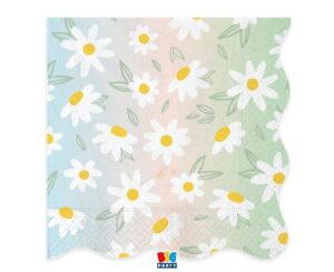 Χαρτοπετσέτες Φαγητού Μαργαρίτες - Daisy, 16 τεμ